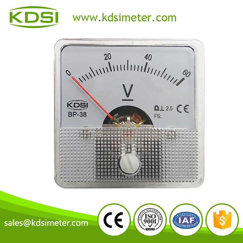指针式直流电压测量仪 BP-38 DC60V