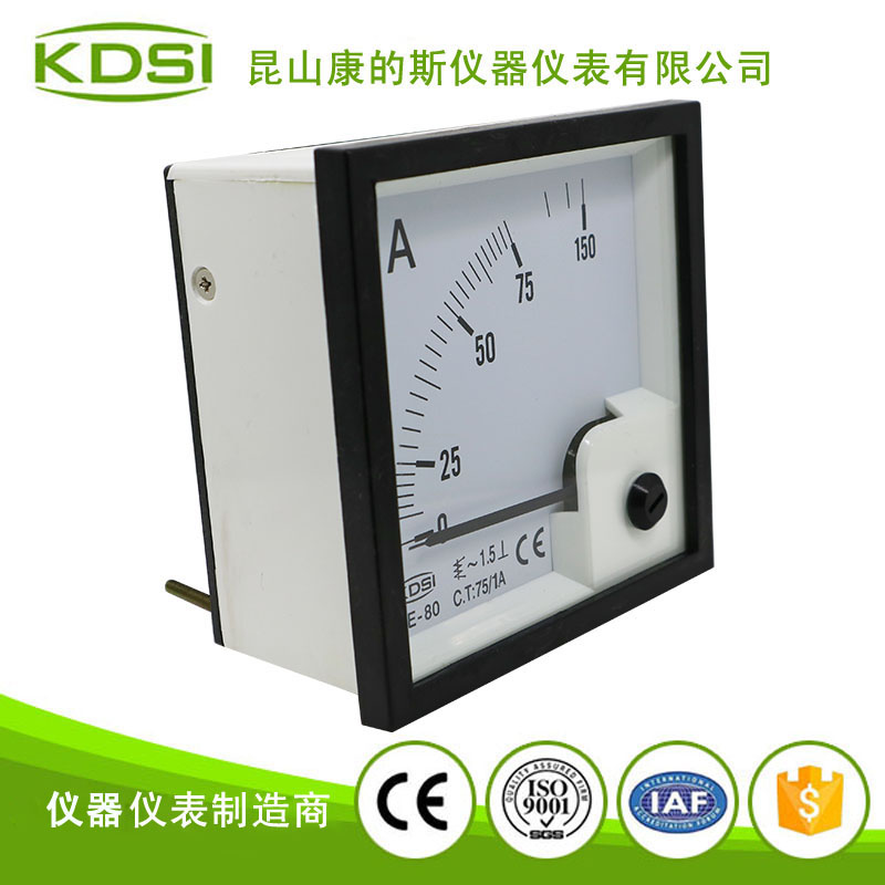 指针式交流电流表BE-80 AC75-1A-2