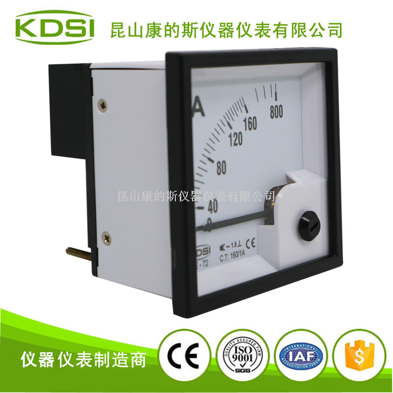 指针式交流电流表BE-72 AC160-1A 5倍-1