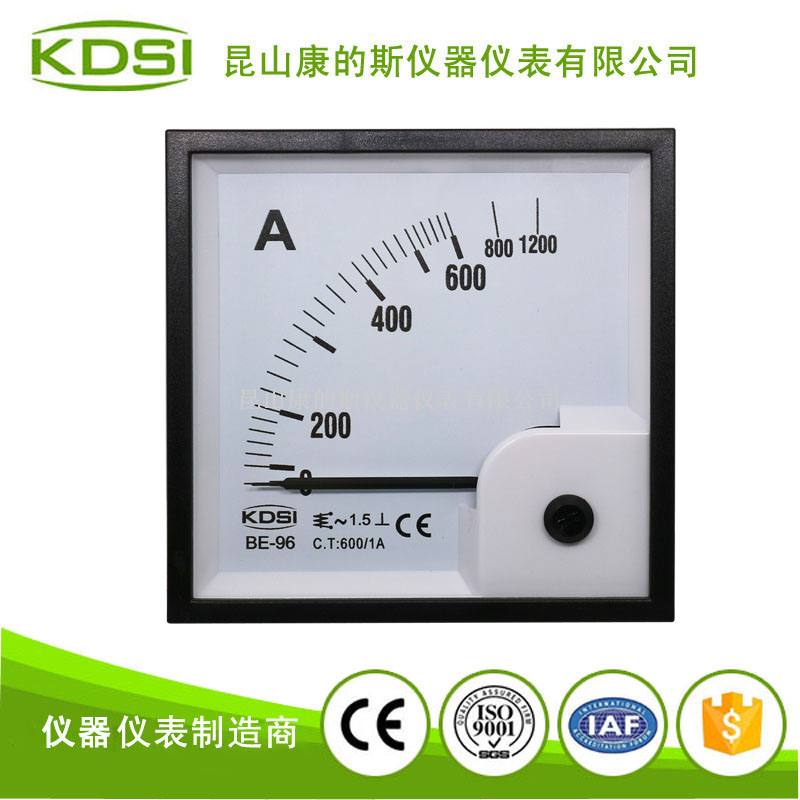 指针式轨道交通设备电流测量仪表BE-96 AC600/1A