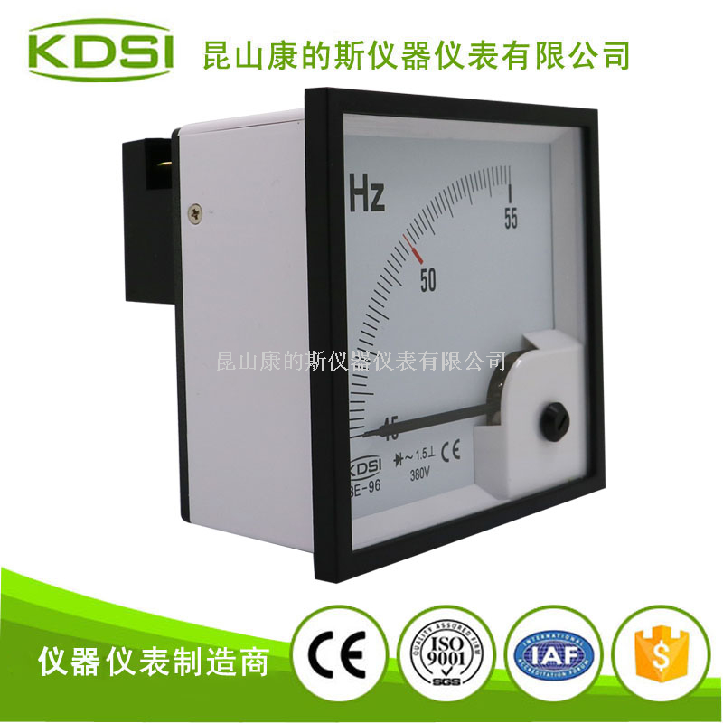 指针式频率表BE-96 45-55HZ 380V-1