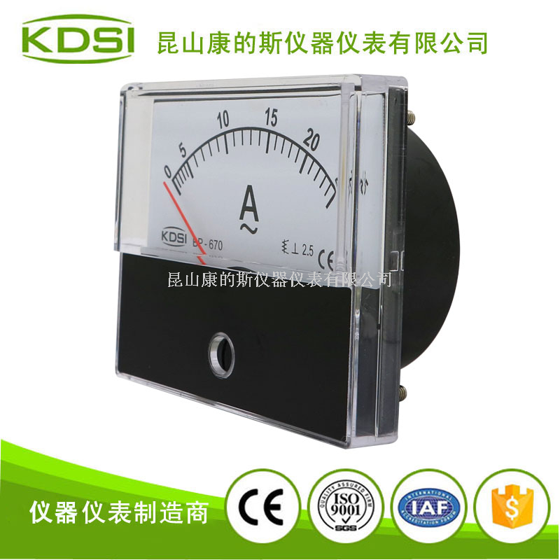 指针式交流电流表BP-670 AC25A-2