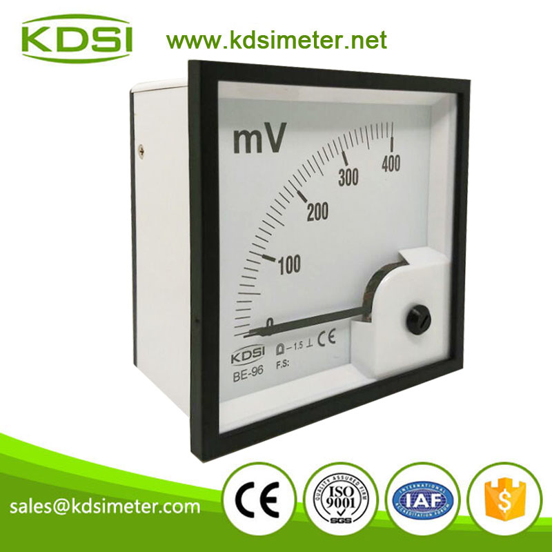 指针式直流必一·运动(BSports)官方网站
 BE-96 DC400mV-2