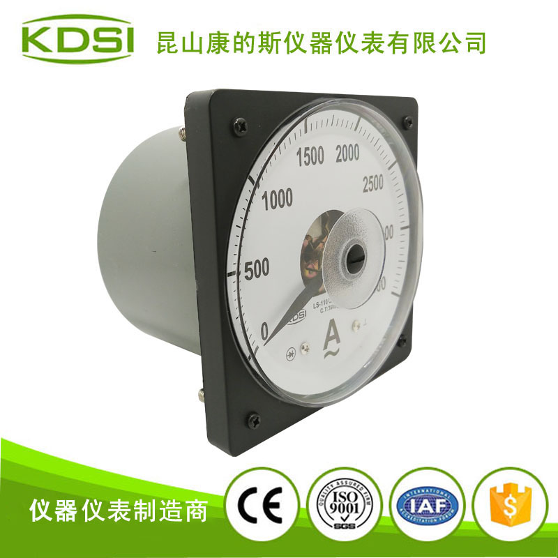 指针式广角度交流电流表LS-110 AC3500-5A-2