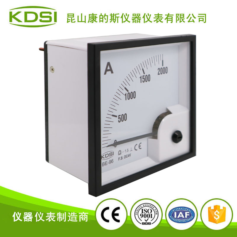 指针式直流电流表BE-96 DC4V 2000A-1