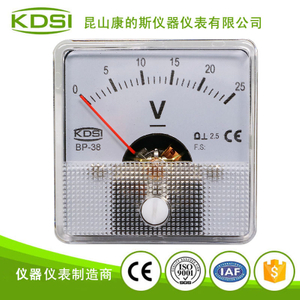 指針式直流電壓表 BP-38 DC25V 小型電壓表頭