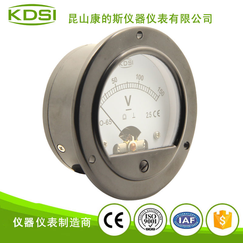 指针式圆形直流必一·运动(BSports)官方网站
 BO-65 DC150V-2