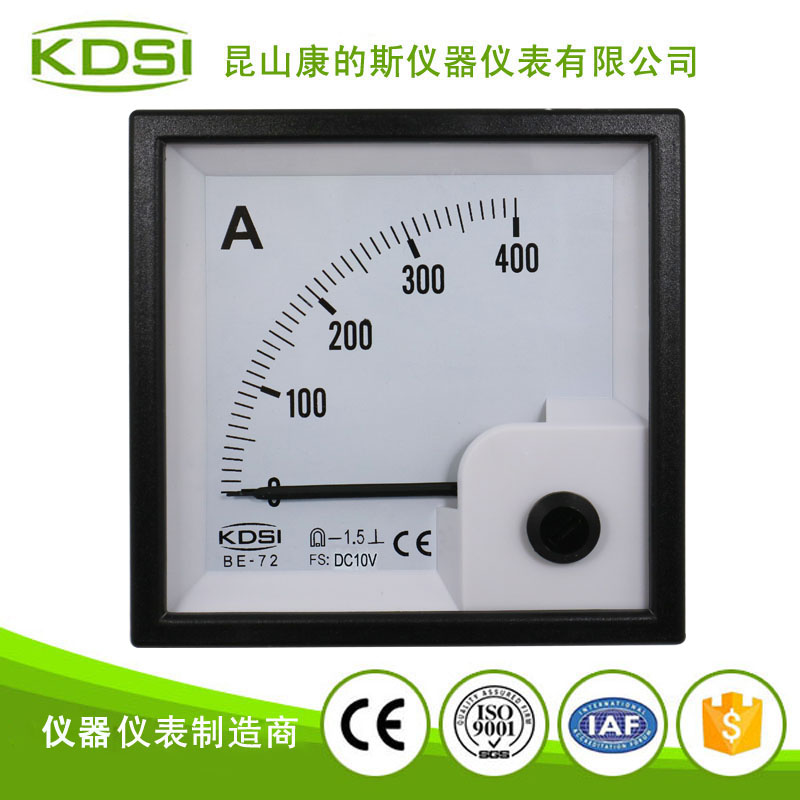 指针式直流电流表 BE-72 DC10V 400A