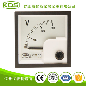 指针式交流电压表 BE-48 AC300V 配电柜用