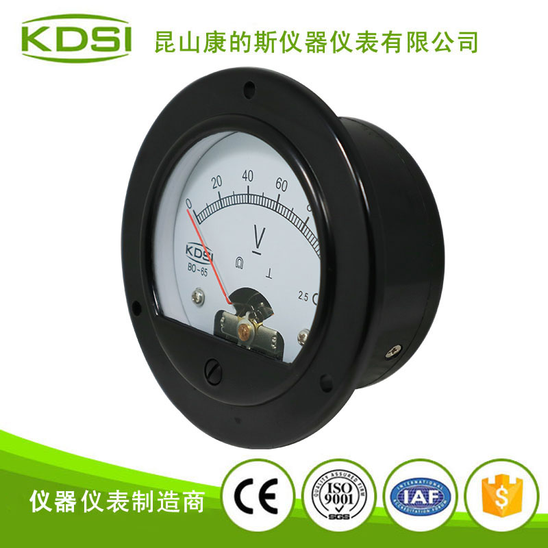 指针式直流必一·运动(BSports)官方网站
BO-65 DC100V-1