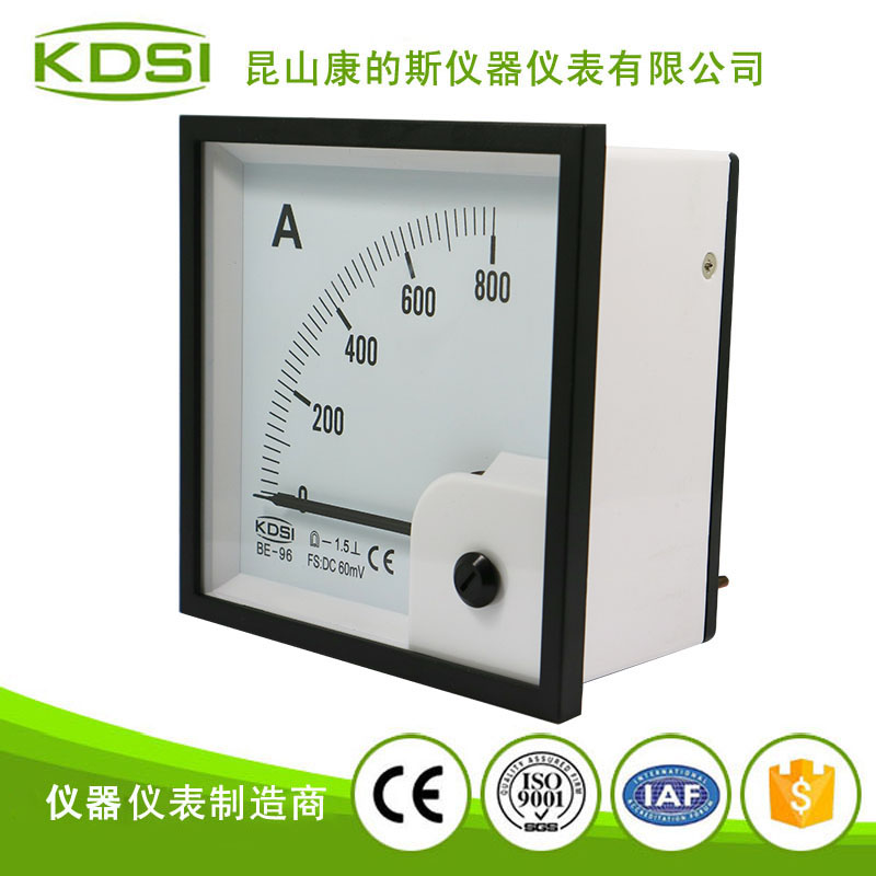 指针式直流电流表BE-96 DC60mV 800A-1