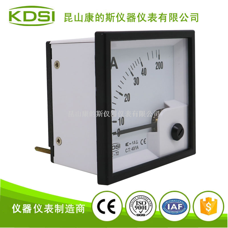 指针式交流电流表BE-72 AC40-1A 5倍-1