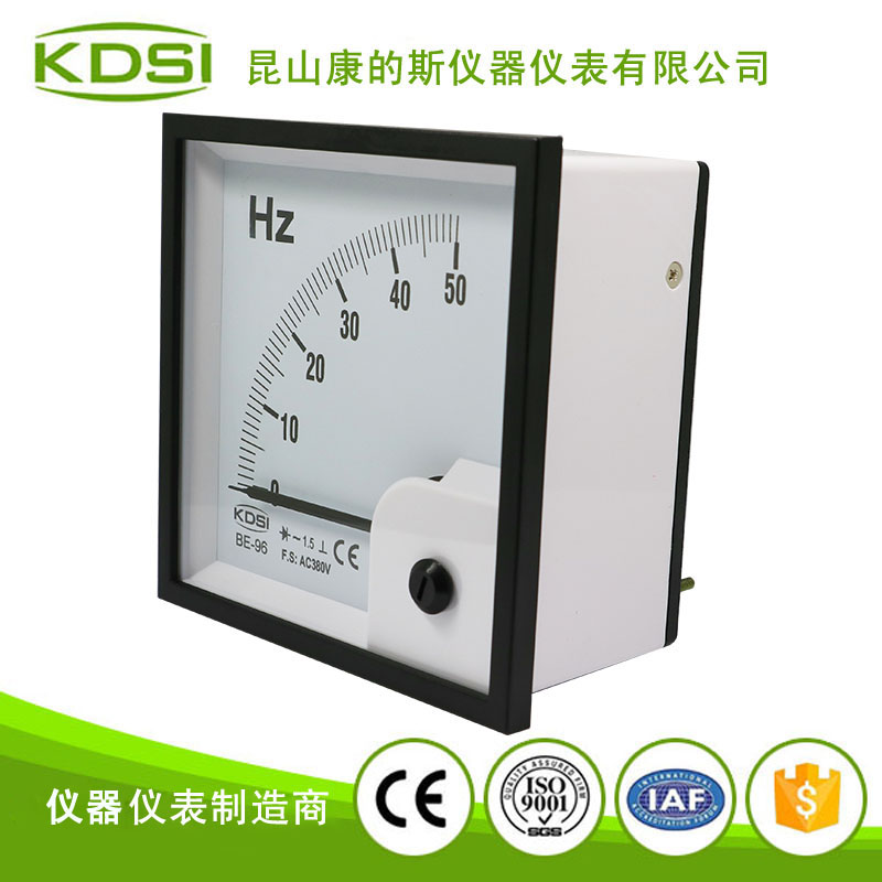 指针式频率表BE-96 AC380V 50HZ-1