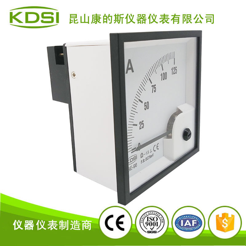 指针式直流安培表 BE-96 DC75mV 125A-1