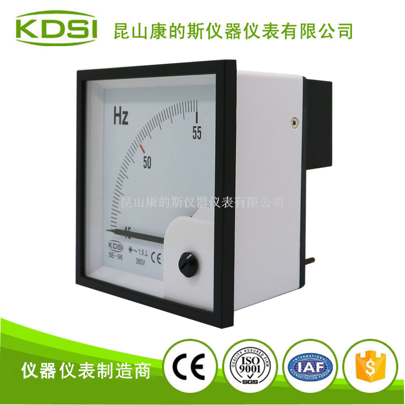 指针式频率表BE-96 45-55HZ 380V-2