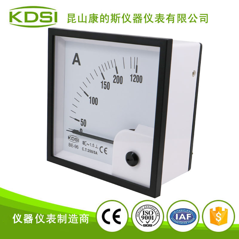 指针式交流电流表 BE-96 AC200-5A 6倍-2