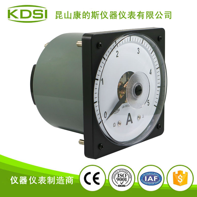 指针式圆形直流电流表LS-110 DC5A-1