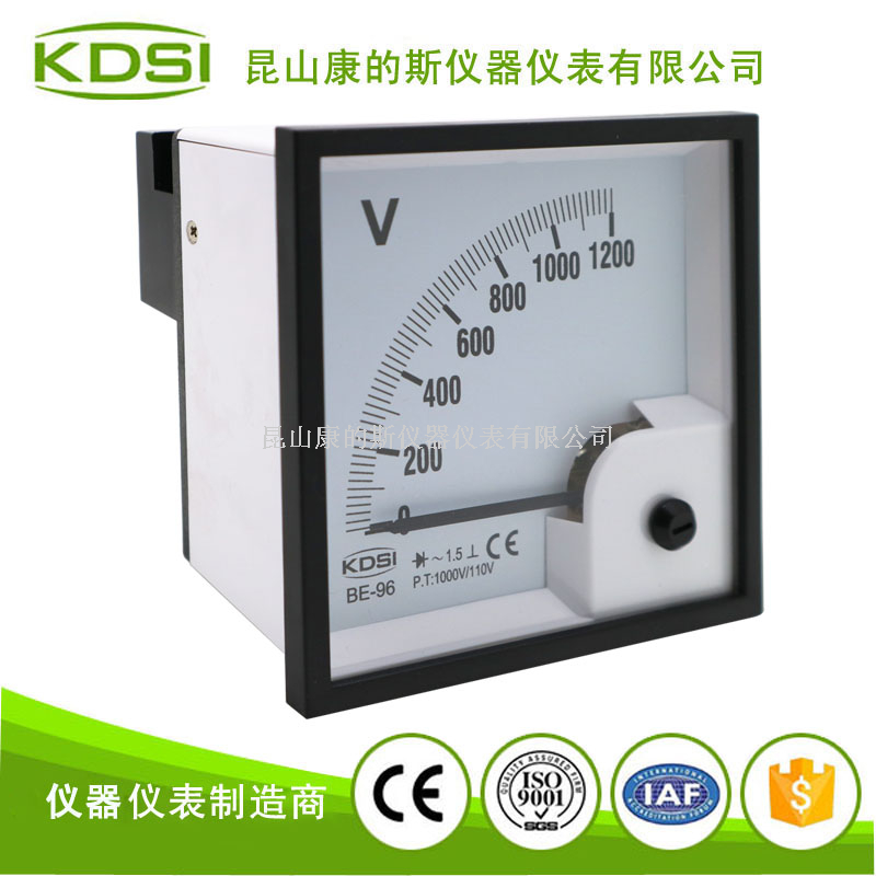 指针式交流必一·运动(BSports)官方网站
BE-96 AC1200V 1000-110V整流式-1