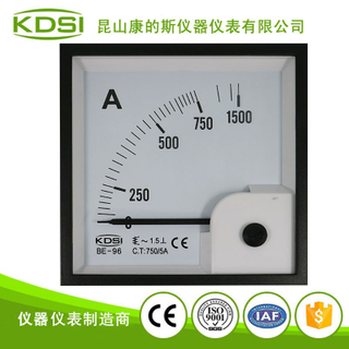 指针式电流测量仪表 电流表头BE-96 AC750/5A