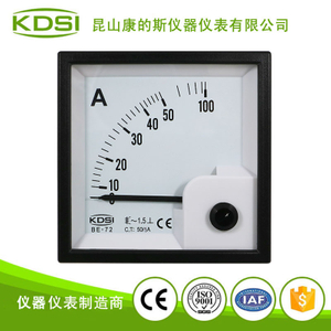 指針式電流測量儀表 磨床機械電流表頭BE-72 AC50/1A