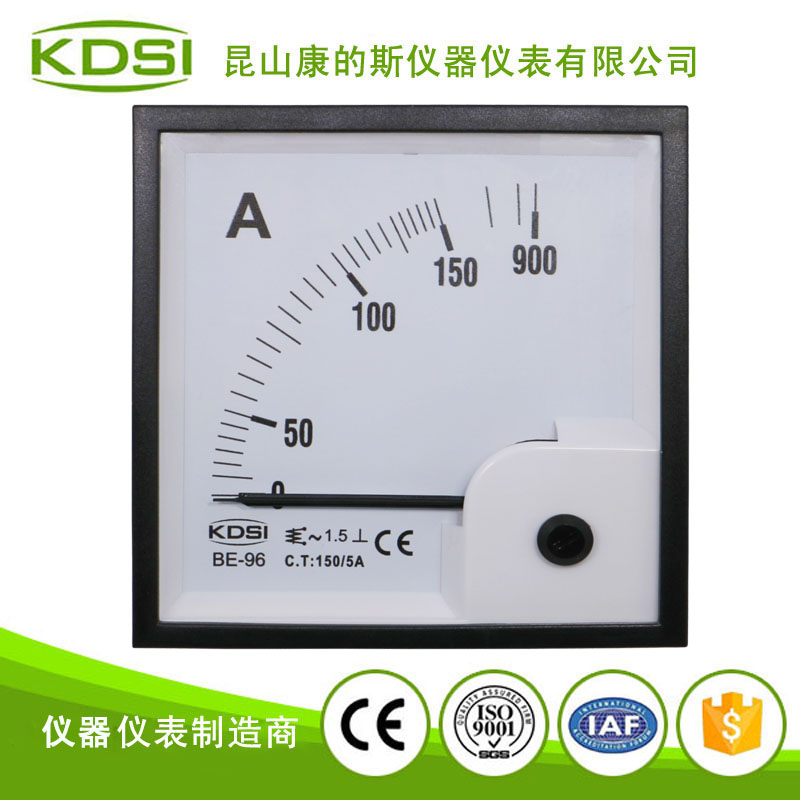 指针式交流电流表 BE-96 AC150-5A 6倍