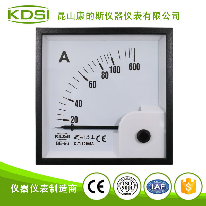 指针式交流电流表 BE-96 AC100-5A 6倍