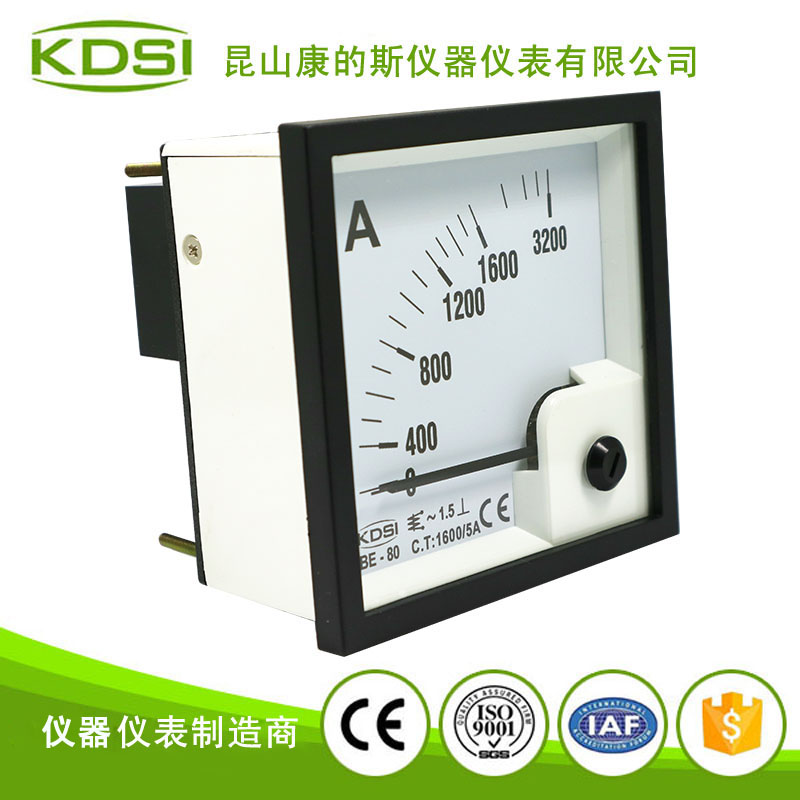 指针式交流电流表BE-80 AC1600-5A-2