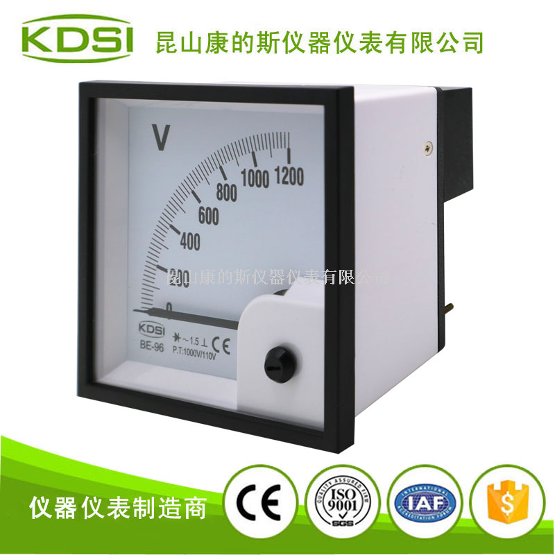 指针式交流必一·运动(BSports)官方网站
BE-96 AC1200V 1000-110V整流式-2