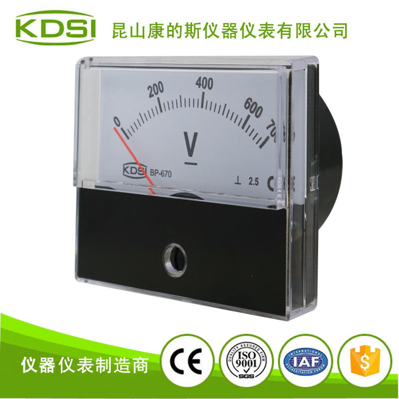 指针式直流必一·运动(BSports)官方网站
BP-670 DC700V-2