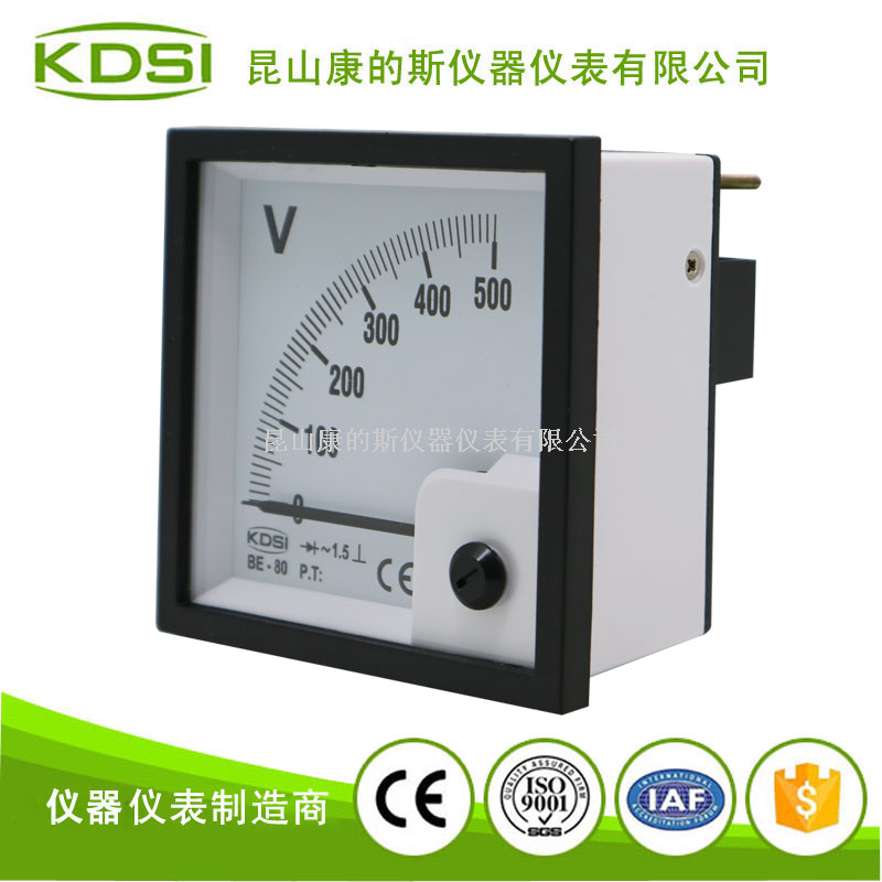 指针式交流必一·运动(BSports)官方网站
BE-80 AC500V整流式-2