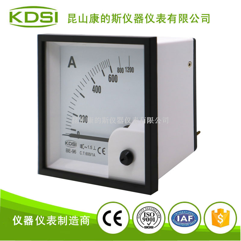 指针式交流电流表BE-96 AC600-1A-2