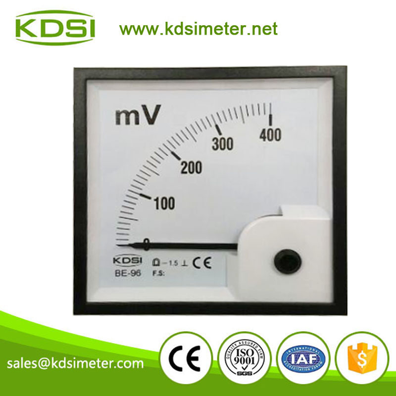 指针式直流必一·运动(BSports)官方网站
 BE-96 DC400mV