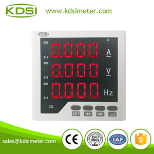 廠家供應BE96方形電流電壓頻率組合表 數字顯示儀