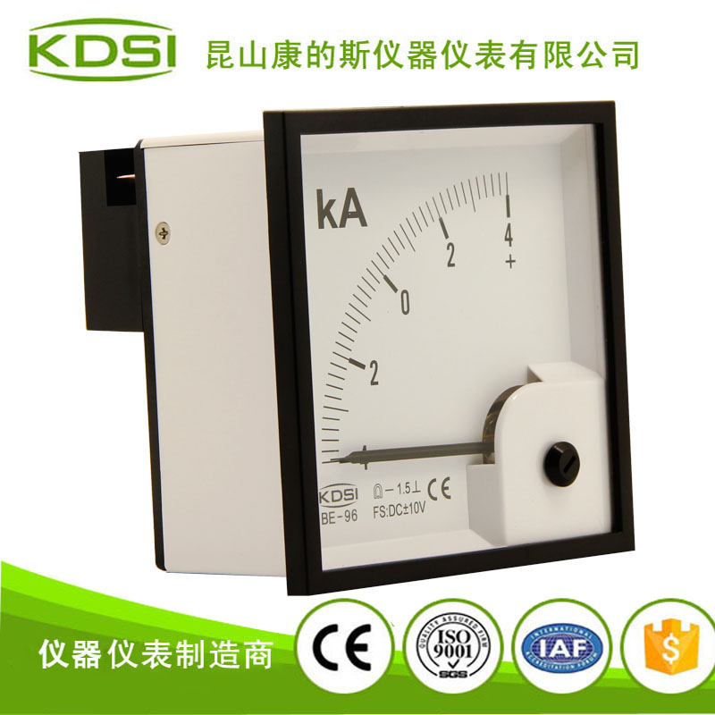 指针式直流电压电流表 BE-96 DC+-10V +-4KA