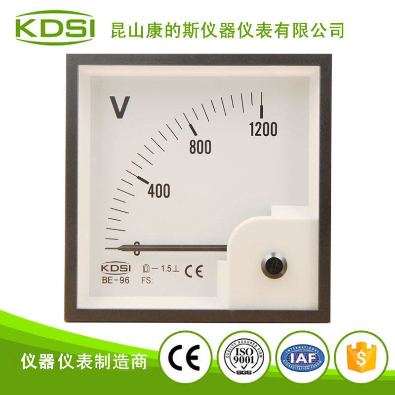 指针式直流电压表 BE-96 DC1200V