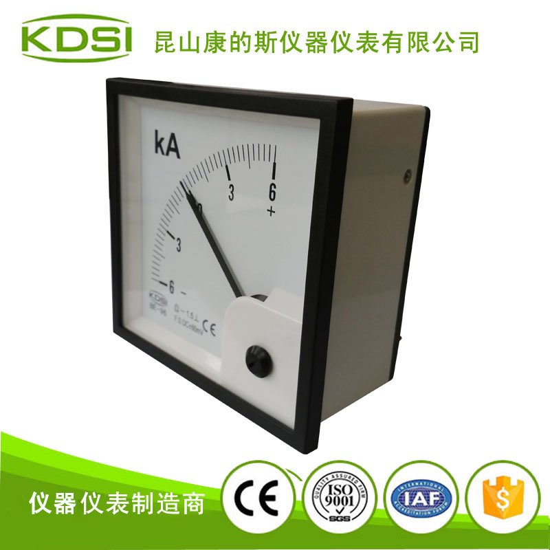 指针式直流正负安培表 BE-96 DC -60mV -6KA-1