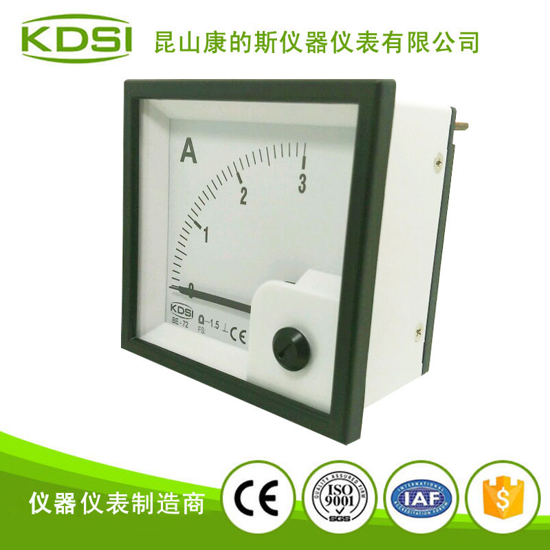 BE-72 指针式直流电流表 DC3A-2
