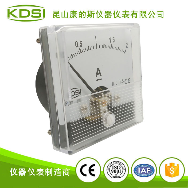 电焊机专用指针式直流电流表 BP-60N DC2A-1