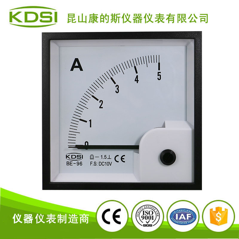 指针式直流安培表BE-96 DC10V 5A