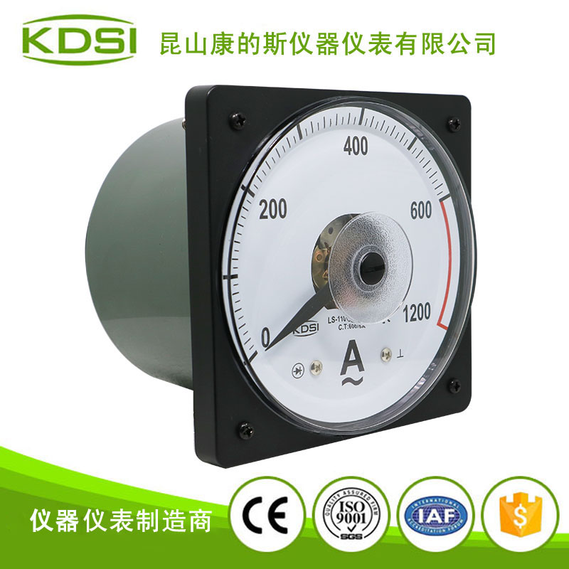 指针式交流船用电流表LS-110 AC600-5A 2倍-2