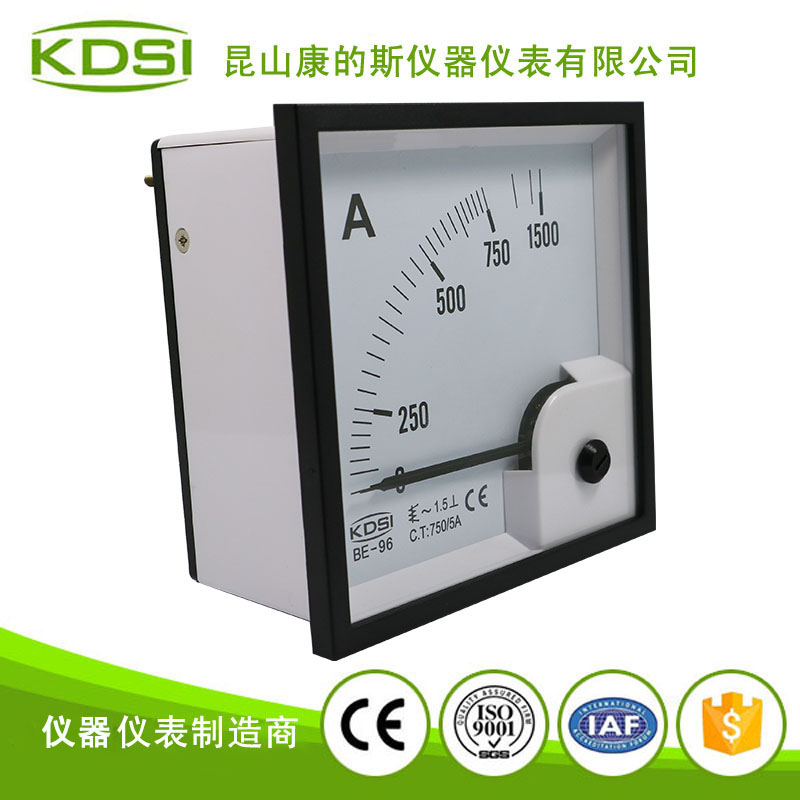 指针式交流电流表BE-96 AC750-5A-2