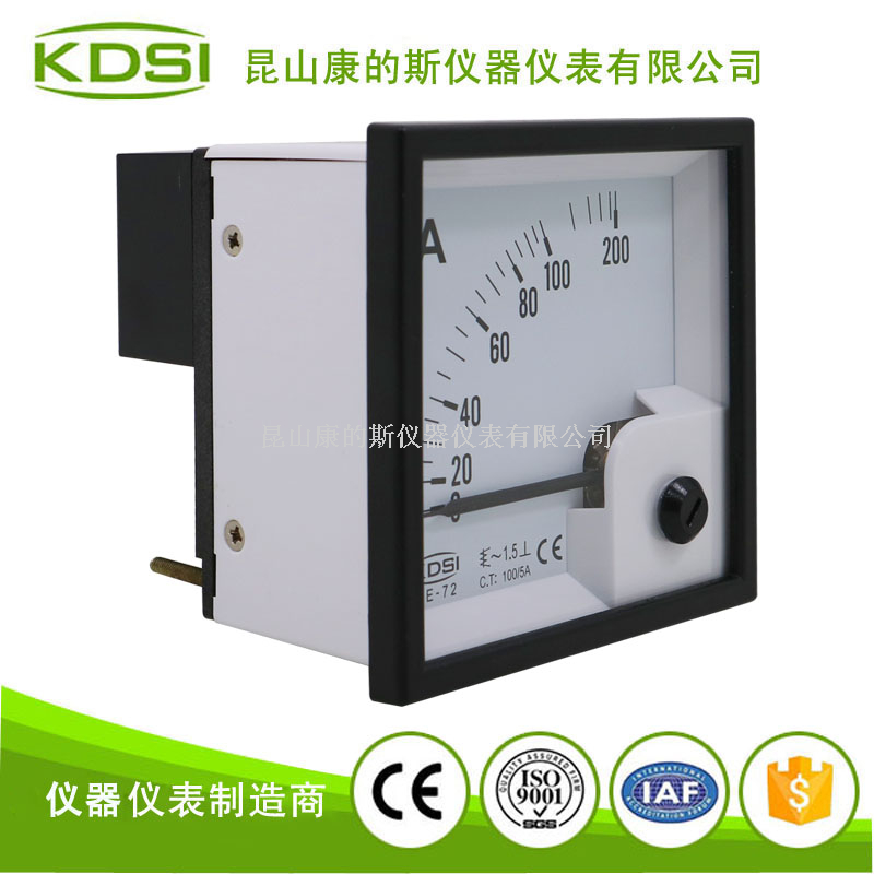 指针式交流电流表BE-72 AC100-5A-1