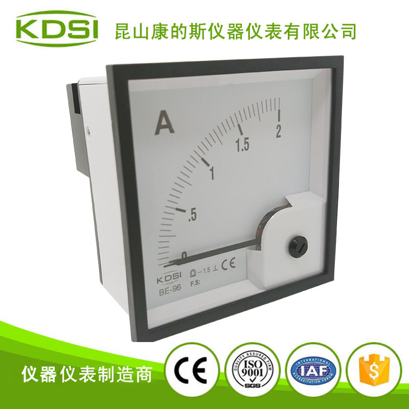 指针式直流电流表 BE-96 DC2A-1