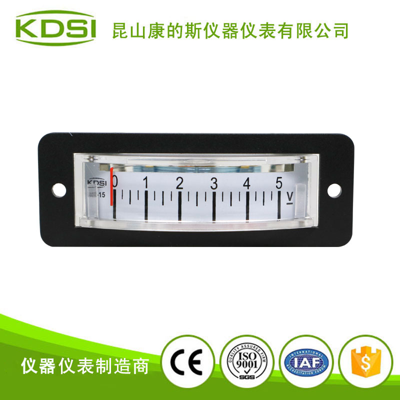 指针式槽形直流电压表 BP-15 DC5V