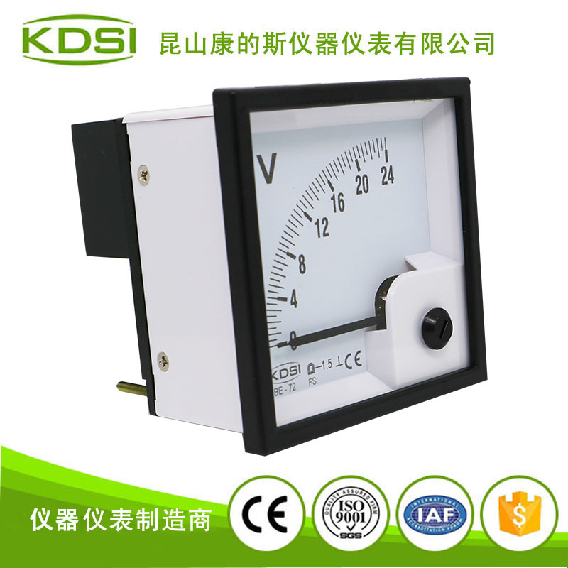 指针式直流必一·运动(BSports)官方网站
 BE-72 DC24V-2