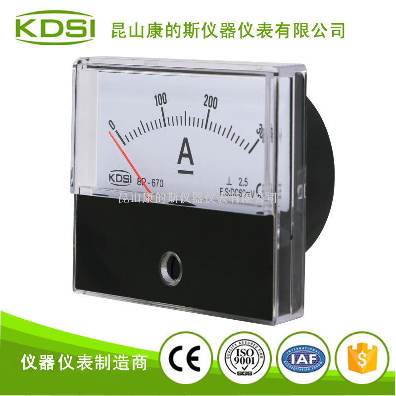 指针式直流电流表BP-670 DC60mV300A-2