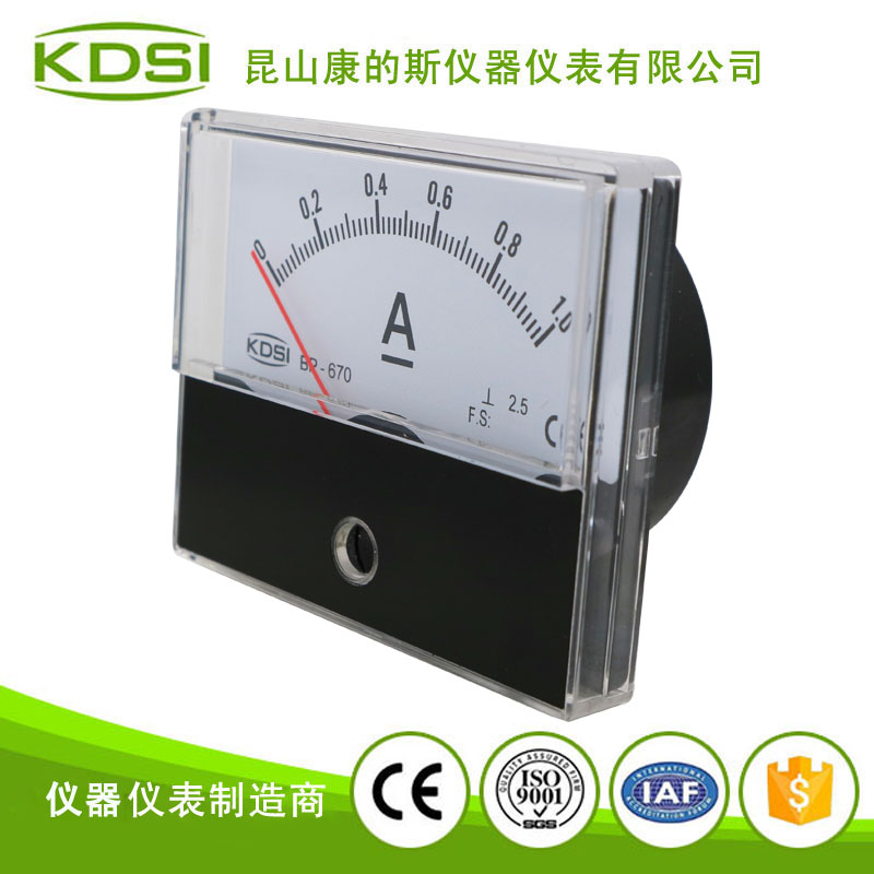 指针式直流电流表BP-670 DC1A-2