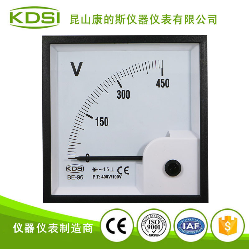 指针整流式电压表BE-96 AC450V 400-100V