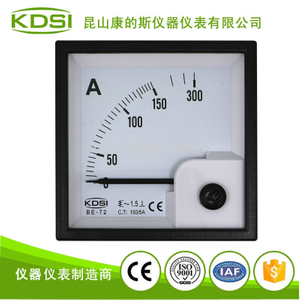 低温-60℃电流测量指针表BE-72 AC150/5A 