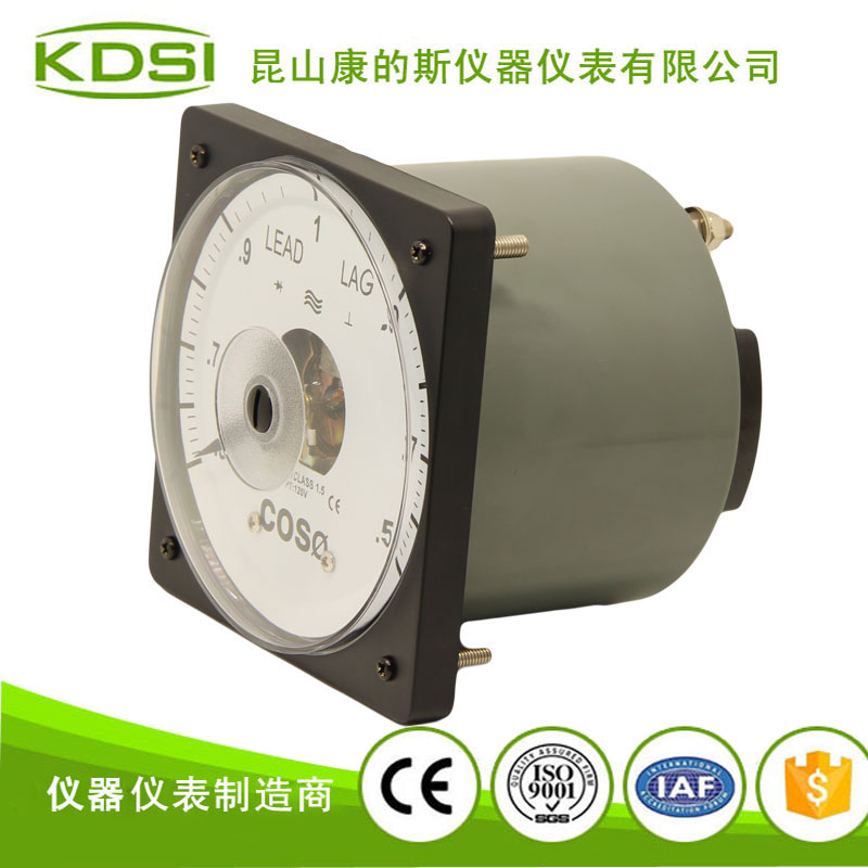 指针式广角度功率因数表 LS-110 COS 120V-2